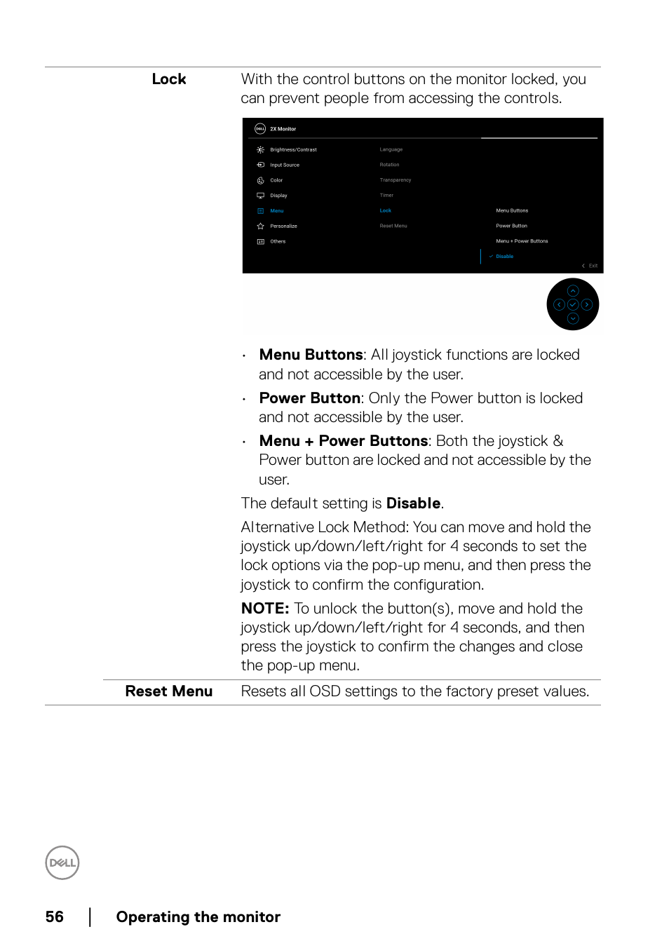 Dell P2722HE 27" 16:9 USB Type-C IPS Monitor User Manual | Page 56 / 81