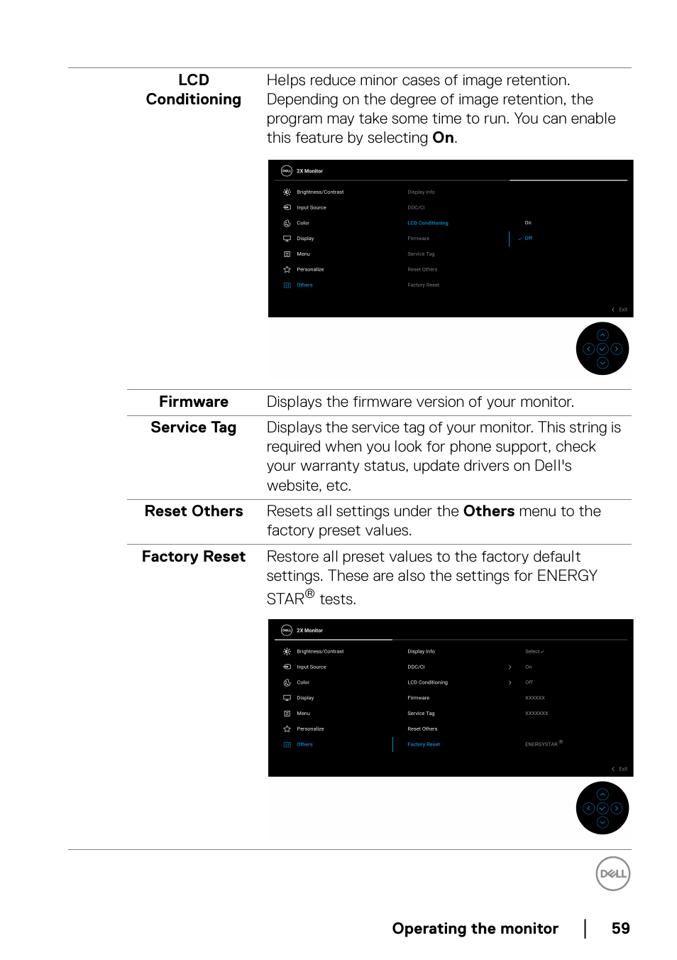 Dell P2722HE 27" 16:9 USB Type-C IPS Monitor User Manual | Page 59 / 81