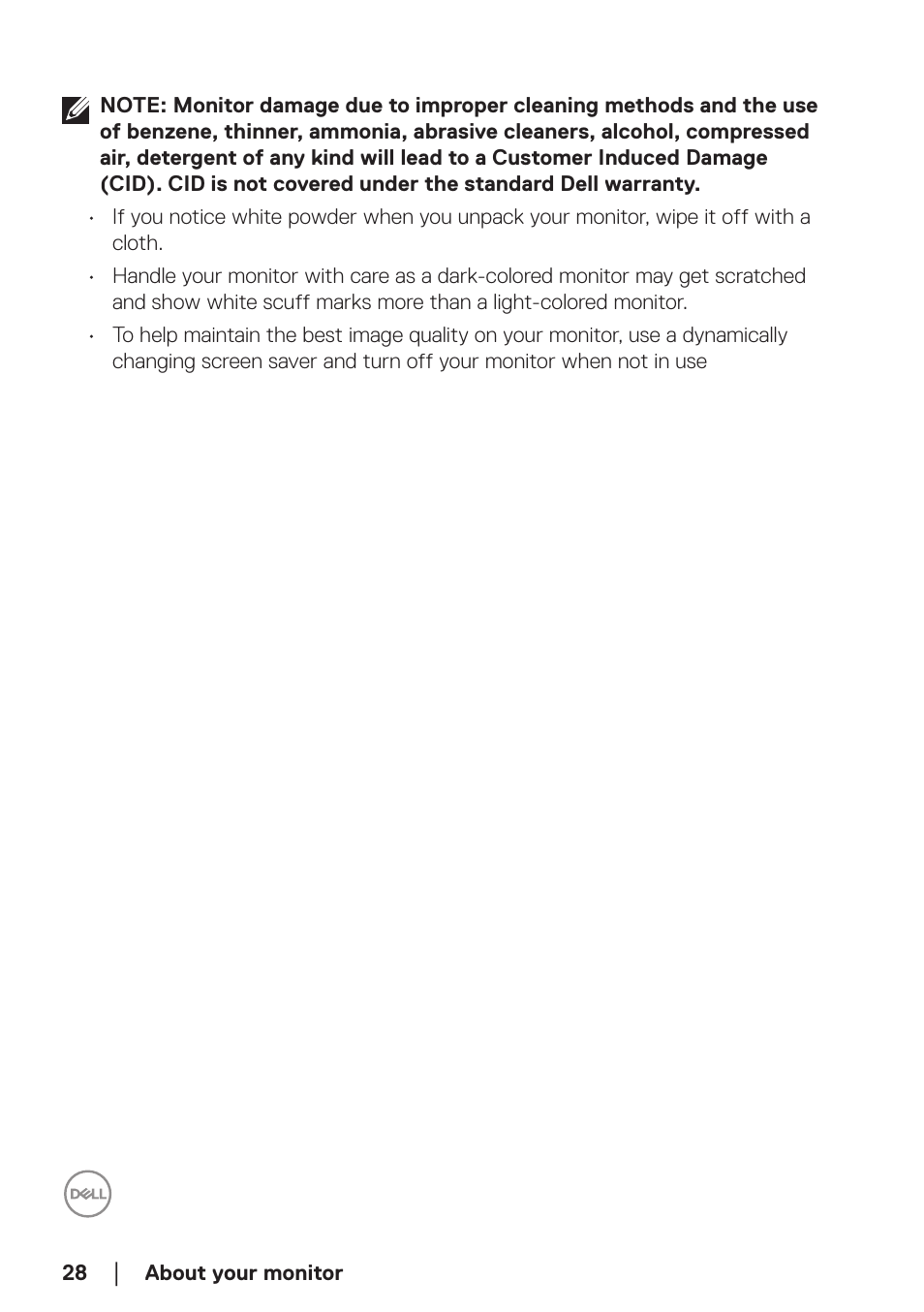 Dell P2723D 27" 1440p Monitor User Manual | Page 28 / 73