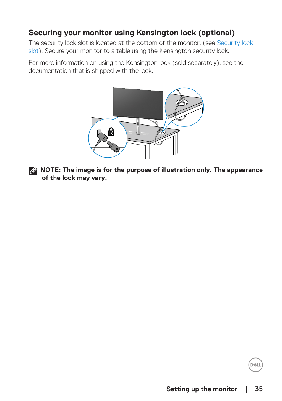 Dell P2723D 27" 1440p Monitor User Manual | Page 35 / 73
