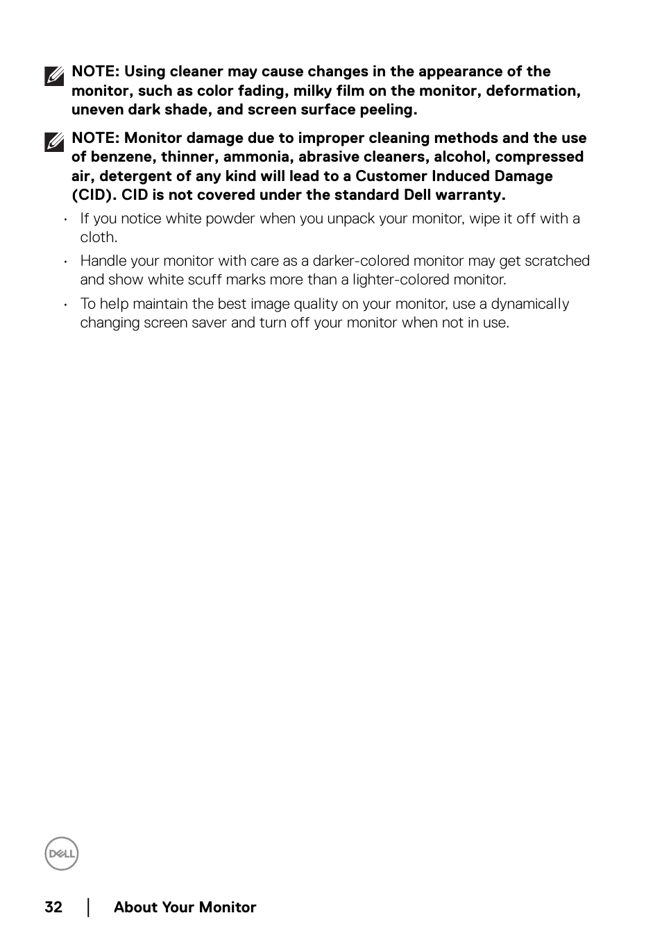 Dell C2723H 27" Video Conferencing Monitor User Manual | Page 32 / 109