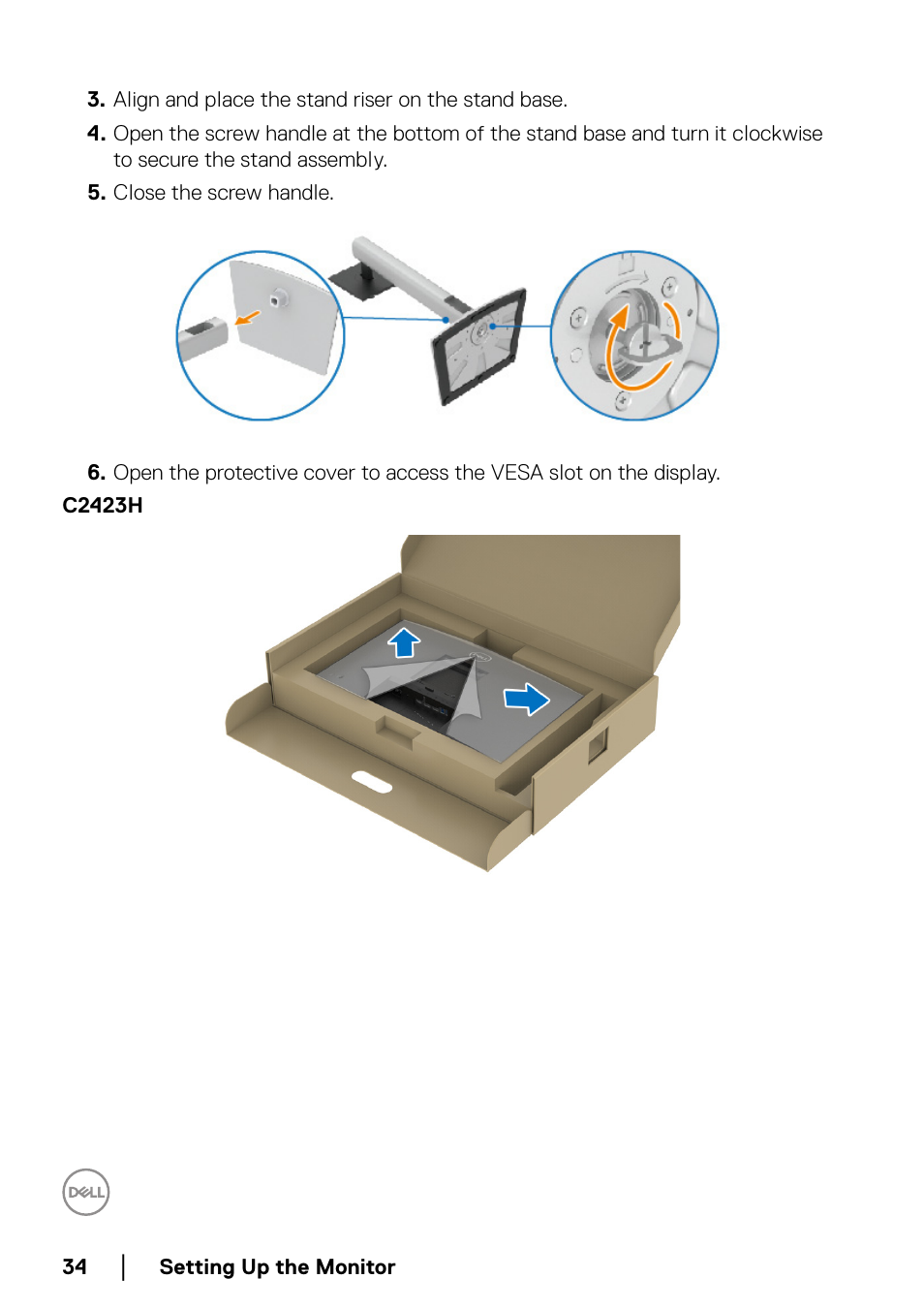 Dell C2723H 27" Video Conferencing Monitor User Manual | Page 34 / 109