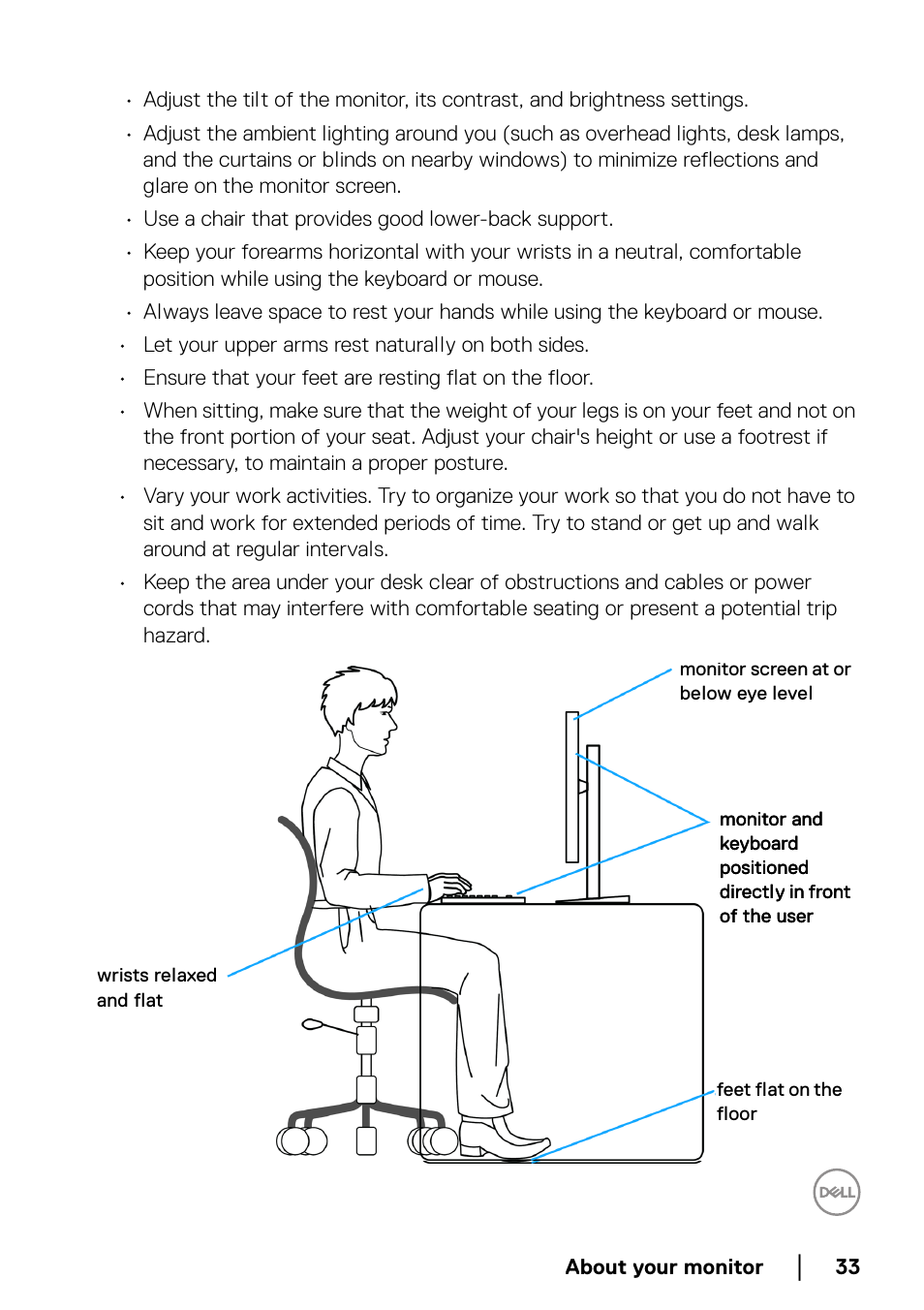 Dell UltraSharp 49 U4924DW 49" WQHD Ultrawide Curved Monitor User Manual | Page 33 / 103