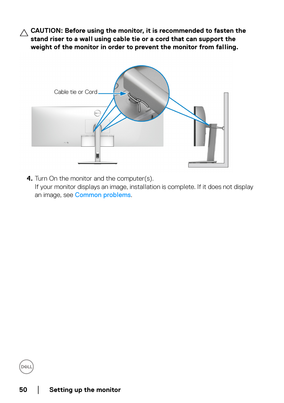 Dell UltraSharp 49 U4924DW 49" WQHD Ultrawide Curved Monitor User Manual | Page 50 / 103