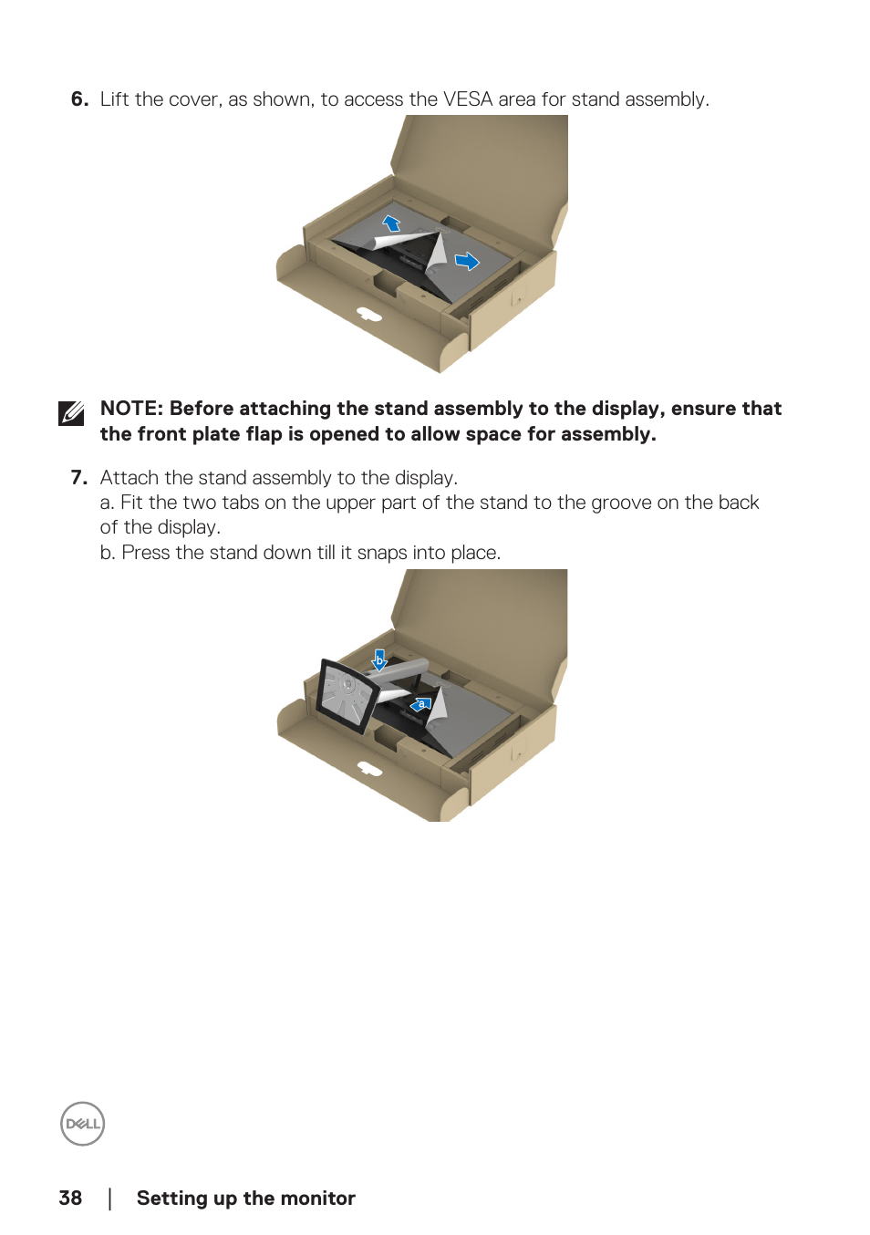Dell P2723DE 27" 1440p USB Type-C Hub Monitor User Manual | Page 38 / 94