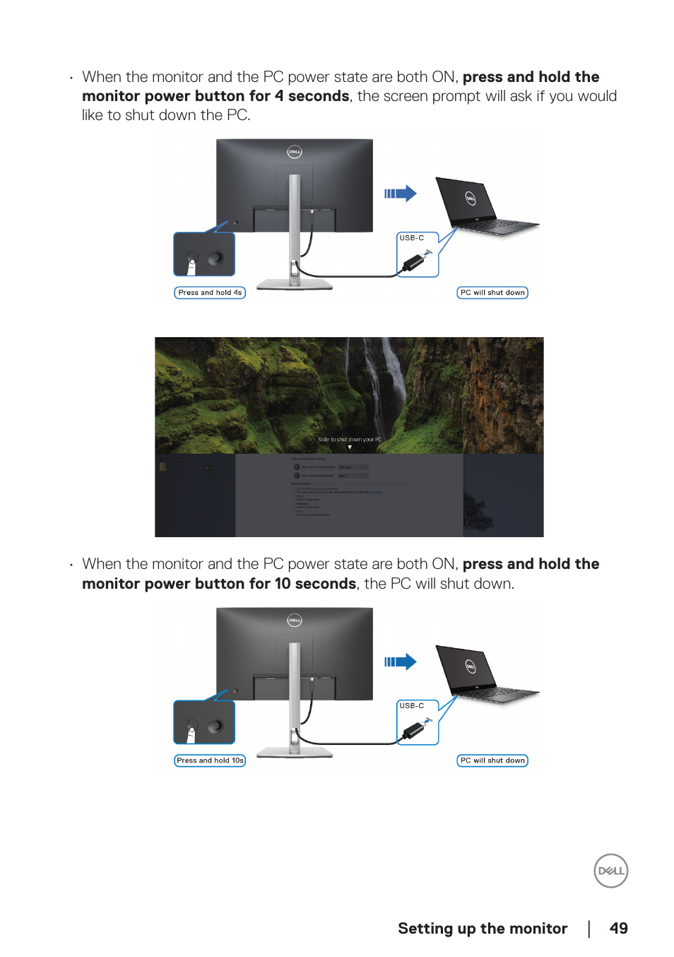 Dell P2723DE 27" 1440p USB Type-C Hub Monitor User Manual | Page 49 / 94