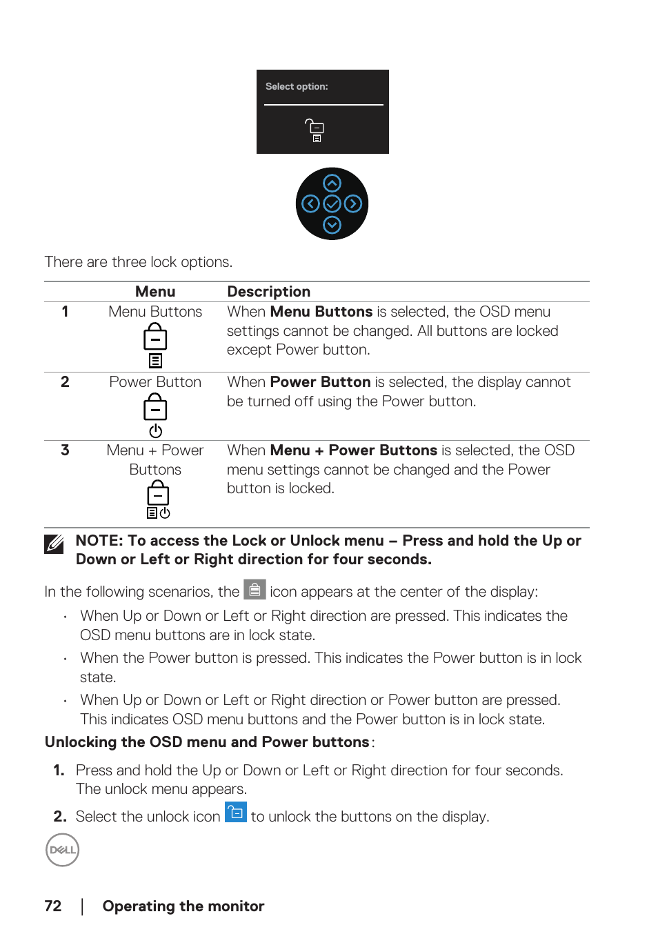 Dell P2723DE 27" 1440p USB Type-C Hub Monitor User Manual | Page 72 / 94