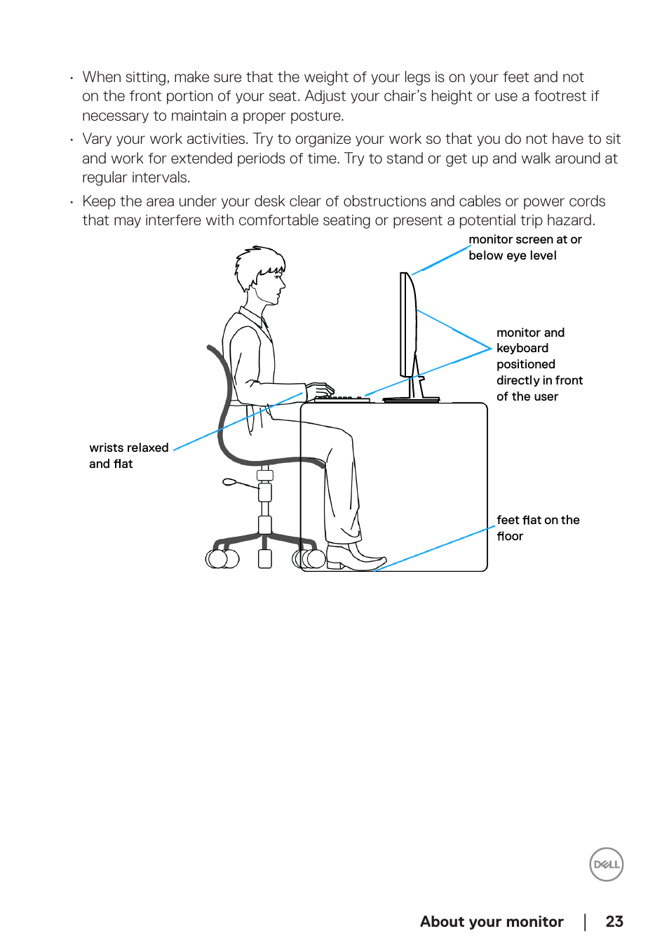 Dell SE2722H 27" 16:9 LCD Monitor User Manual | Page 23 / 63