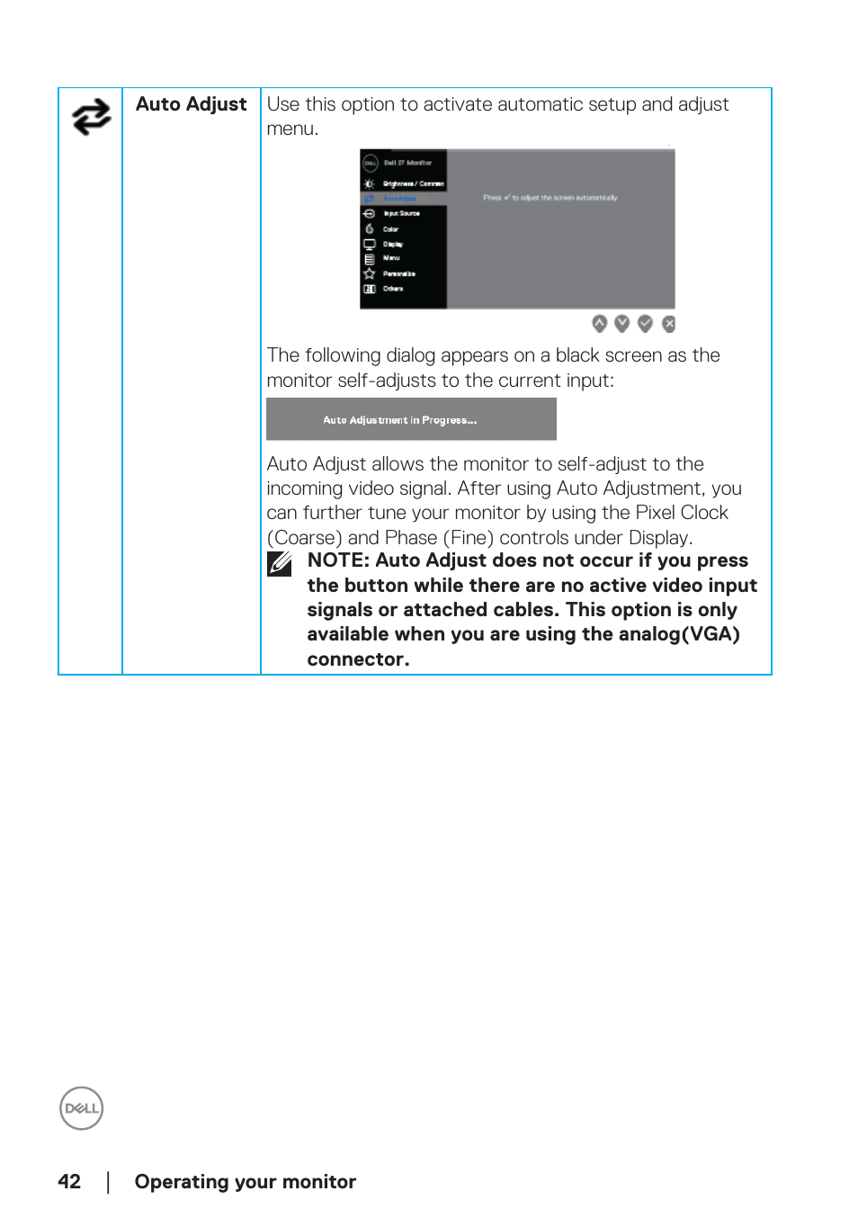 Dell SE2722H 27" 16:9 LCD Monitor User Manual | Page 42 / 63