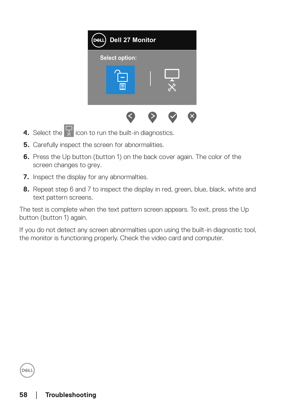 Dell SE2722H 27" 16:9 LCD Monitor User Manual | Page 58 / 63