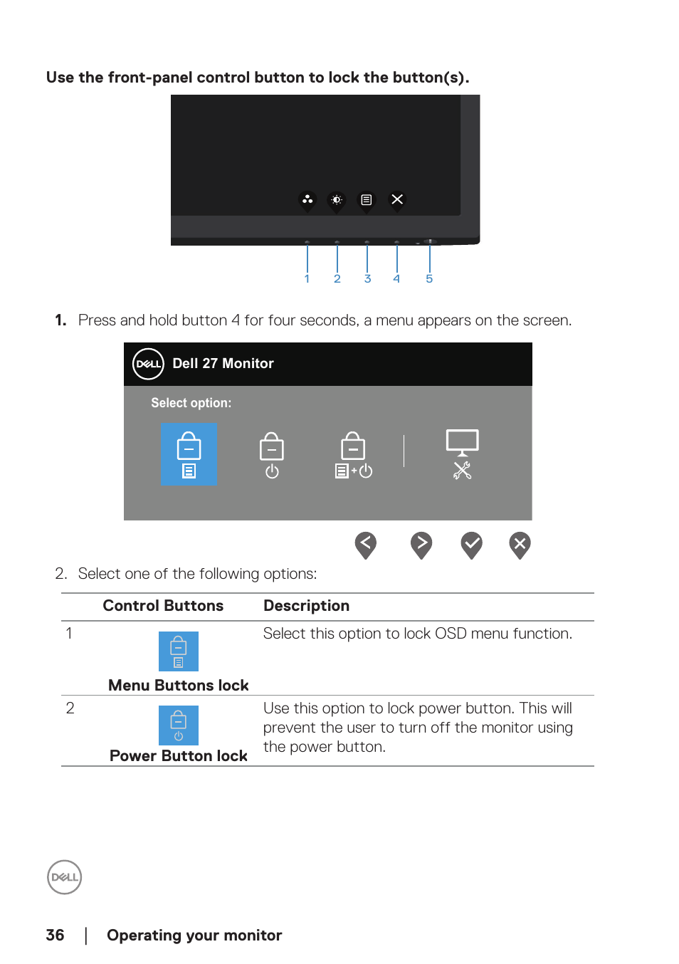 Dell E2723H 27" Monitor User Manual | Page 36 / 63