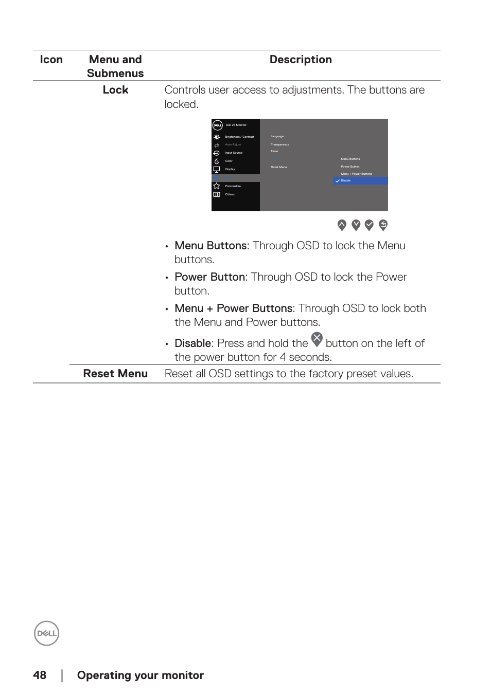 Dell E2723H 27" Monitor User Manual | Page 48 / 63
