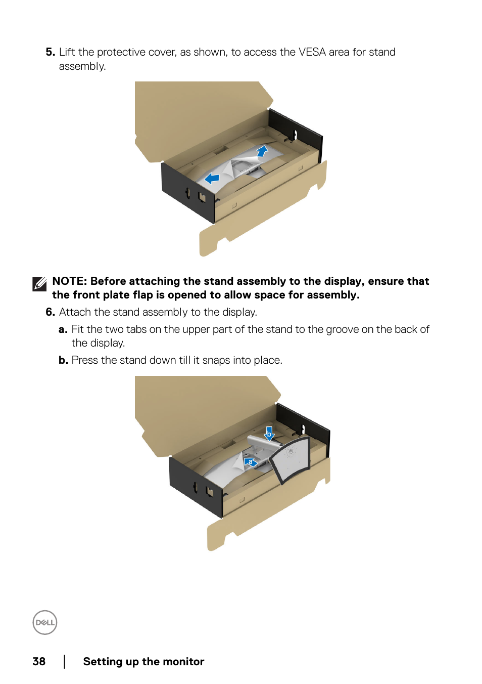 Dell UltraSharp 38" 1600p Curved Monitor User Manual | Page 38 / 96