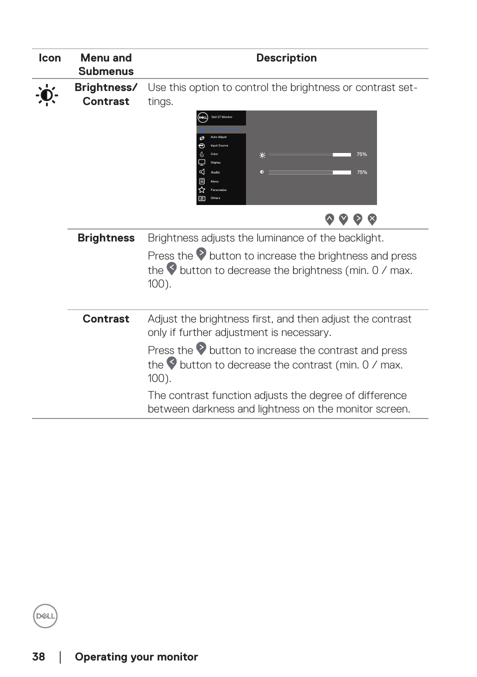 Dell E2724HS 27" Monitor User Manual | Page 38 / 63