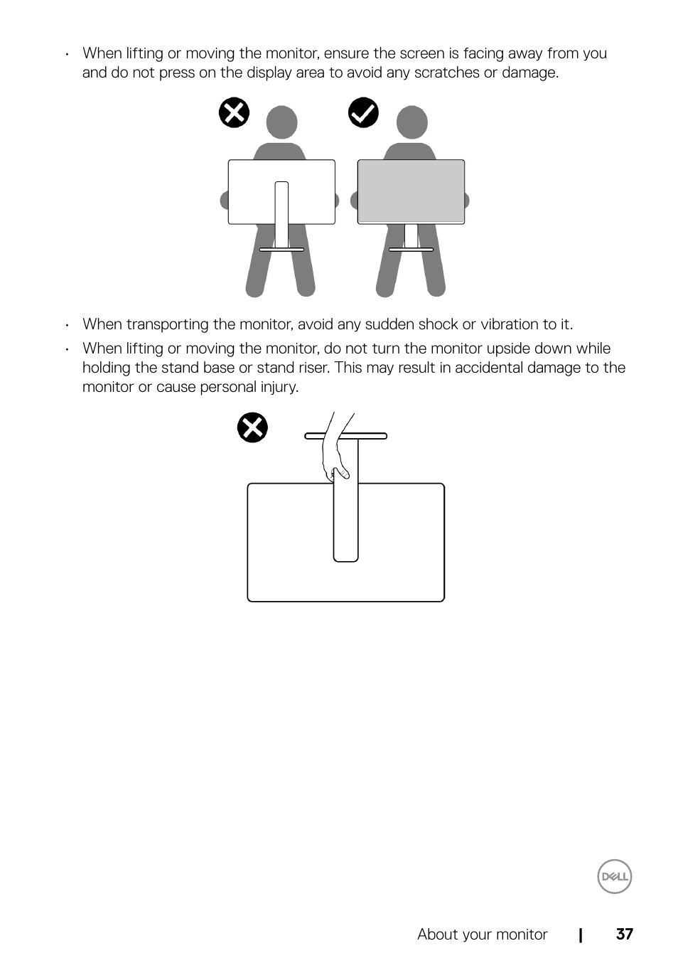 Dell UltraSharp 32" 6K HDR Video Conferencing Monitor User Manual | Page 37 / 123