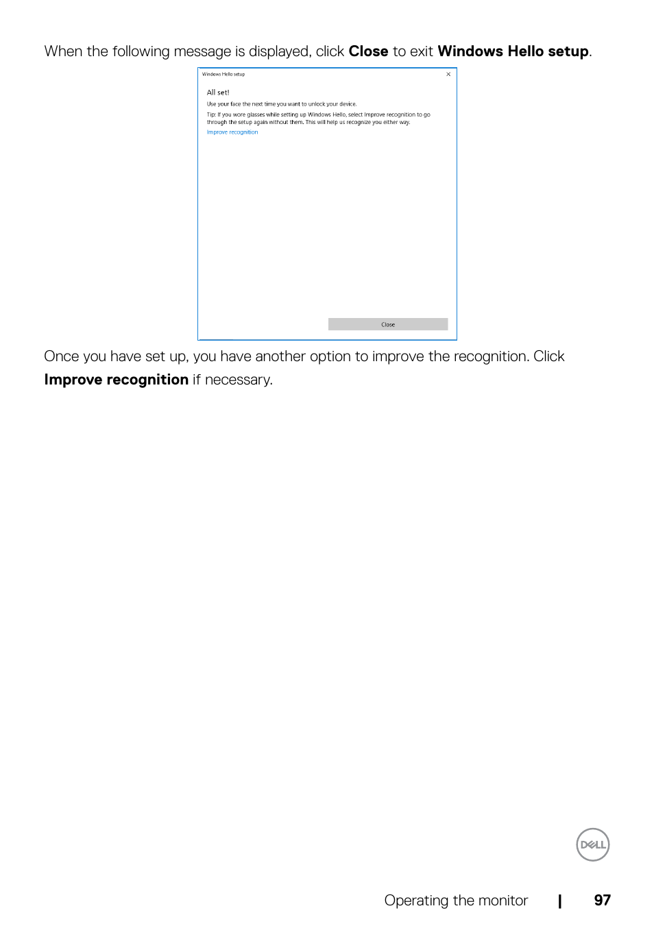 Dell UltraSharp 32" 6K HDR Video Conferencing Monitor User Manual | Page 97 / 123