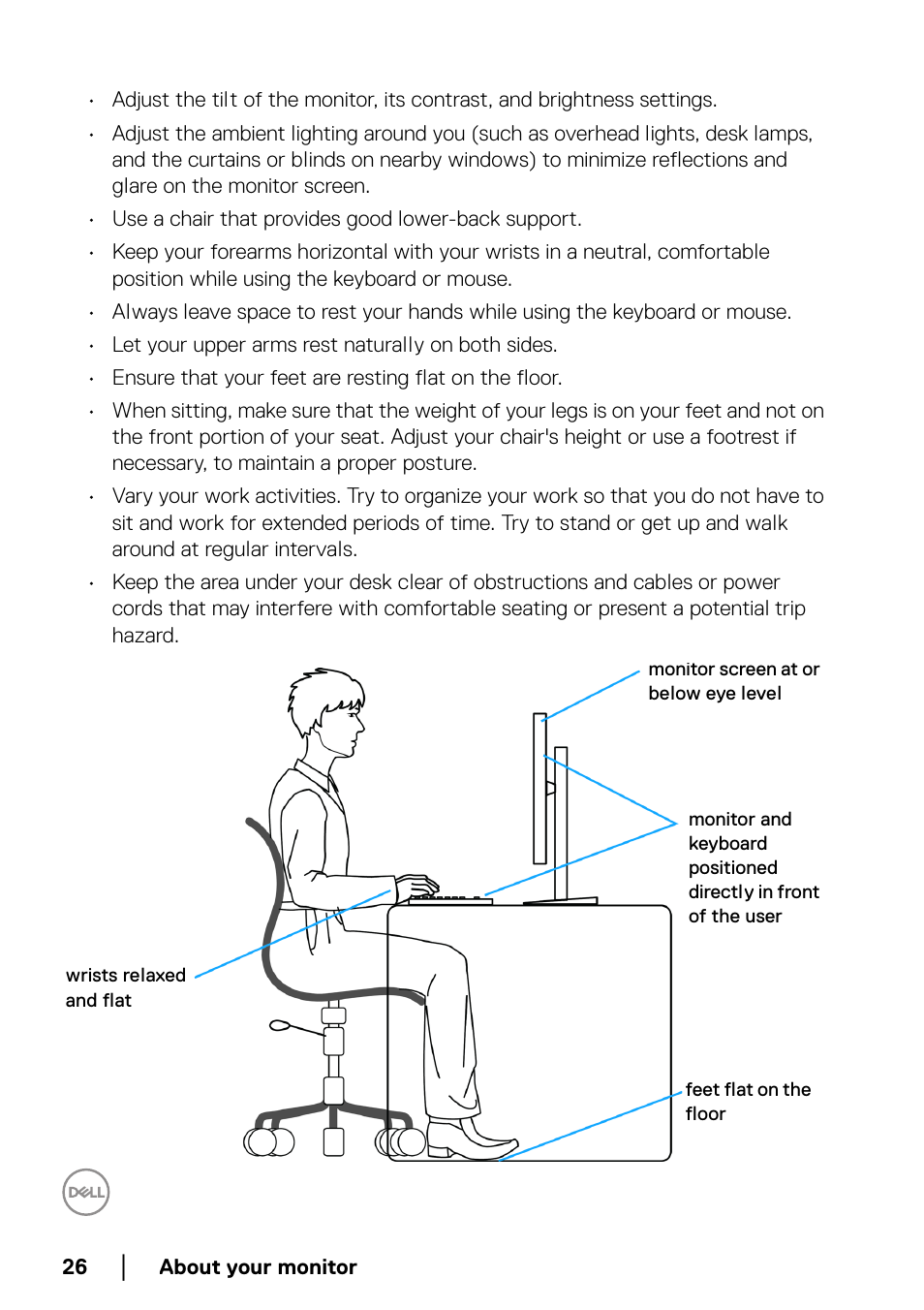 Dell P2223HC 21.5" 16:9 IPS Monitor User Manual | Page 26 / 82