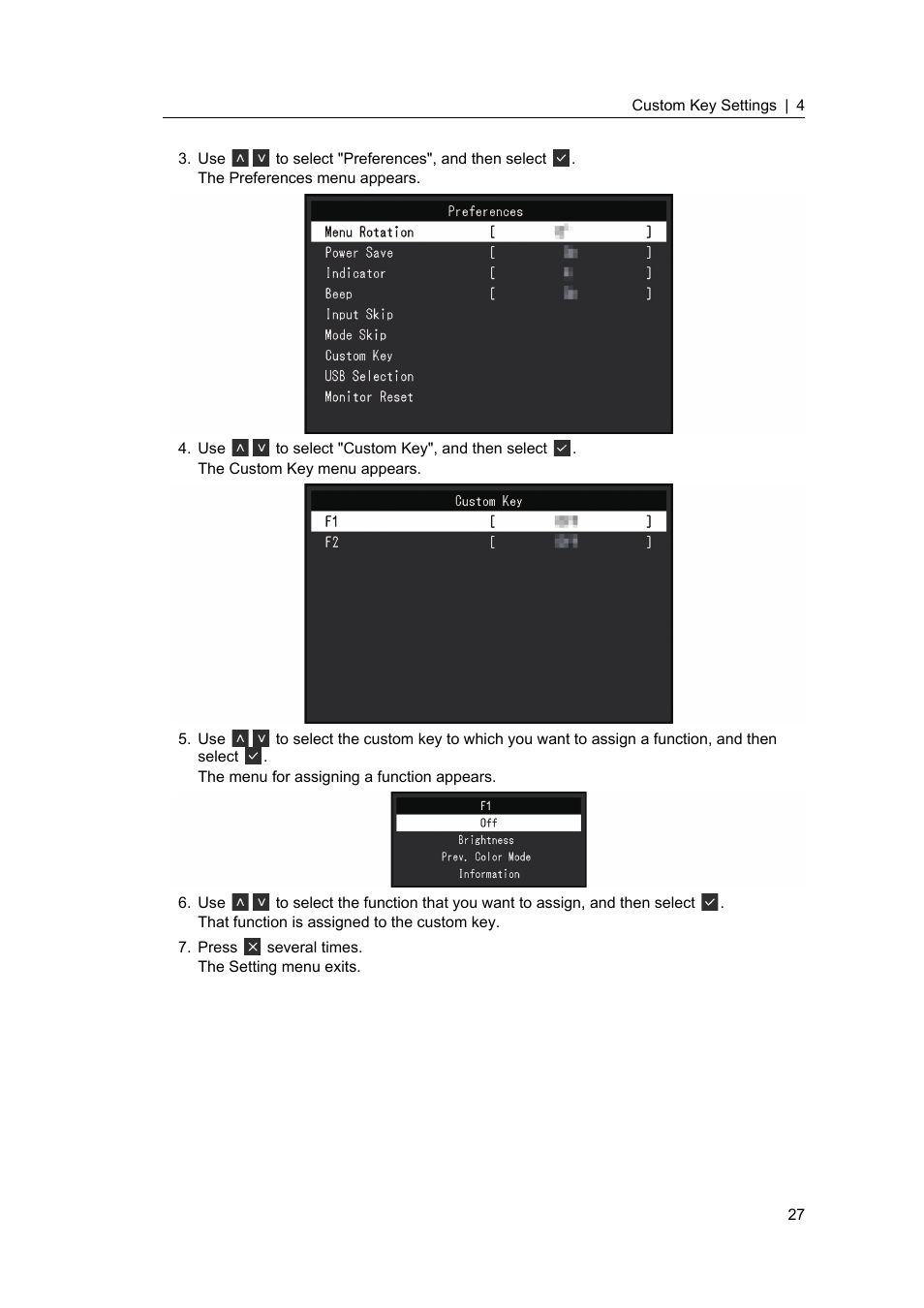 Eizo ColorEdge CS2400S 24.1" Monitor User Manual | Page 27 / 47