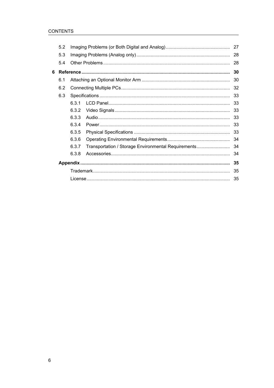 Eizo FlexScan S1934 19" 5:4 Square IPS Monitor User Manual | Page 6 / 36