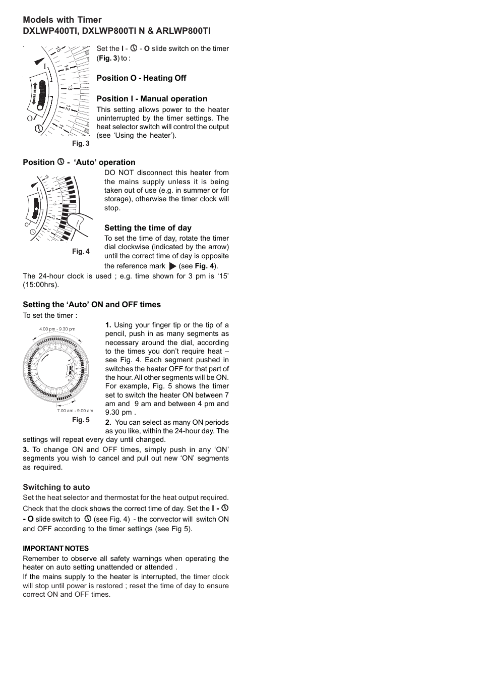 Dimplex DXLWP400TI User Manual | Page 3 / 4