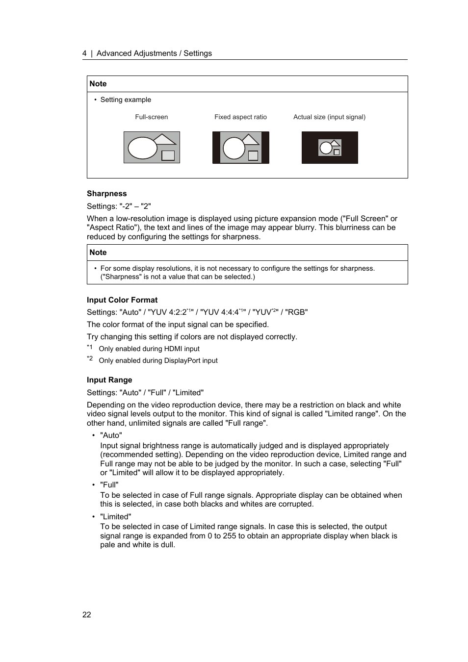 Eizo DuraVision FDF2382WT-A 23" Multi-Touch Display (Black) User Manual | Page 22 / 43