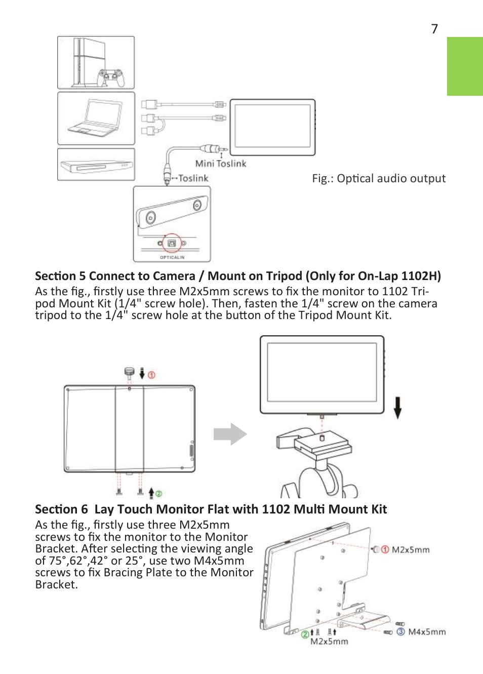 GeChic 1102I 11.6" 16:9 Portable Touchscreen LCD Monitor User Manual | Page 13 / 44