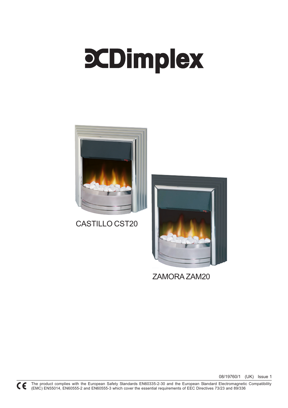Dimplex ZAMORA ZAM20 User Manual | 4 pages