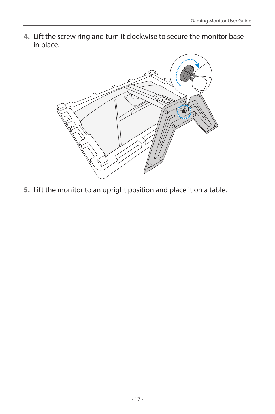 GIGABYTE G32QC A 31.5" 1440p HDR 165 Hz Curved Gaming Monitor User Manual | Page 17 / 42