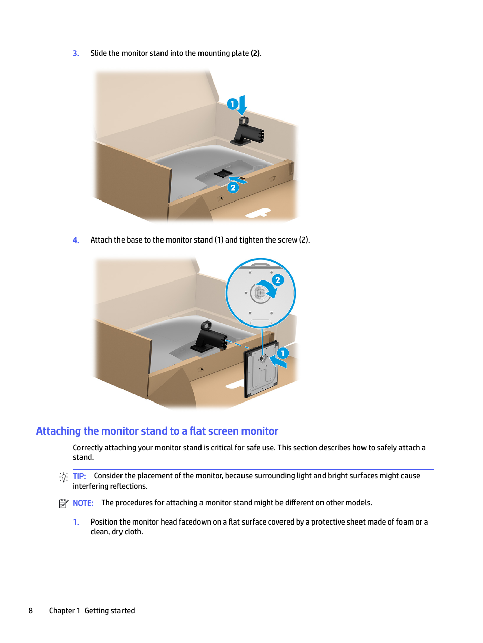 HP P22 G5 21.5" Monitor User Manual | Page 14 / 54