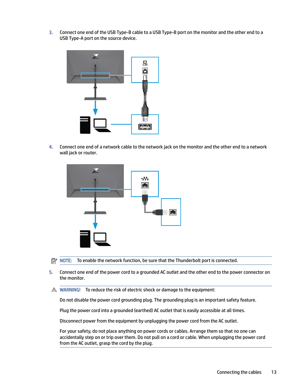 HP Z32k G3 31.5" 4K HDR Monitor User Manual | Page 18 / 45
