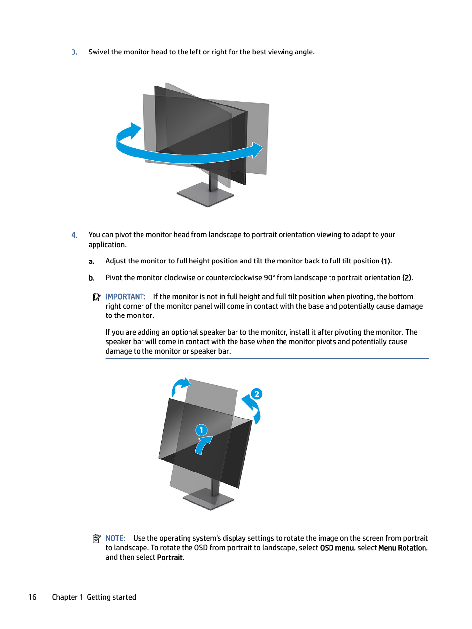 HP Z32k G3 31.5" 4K HDR Monitor User Manual | Page 21 / 45