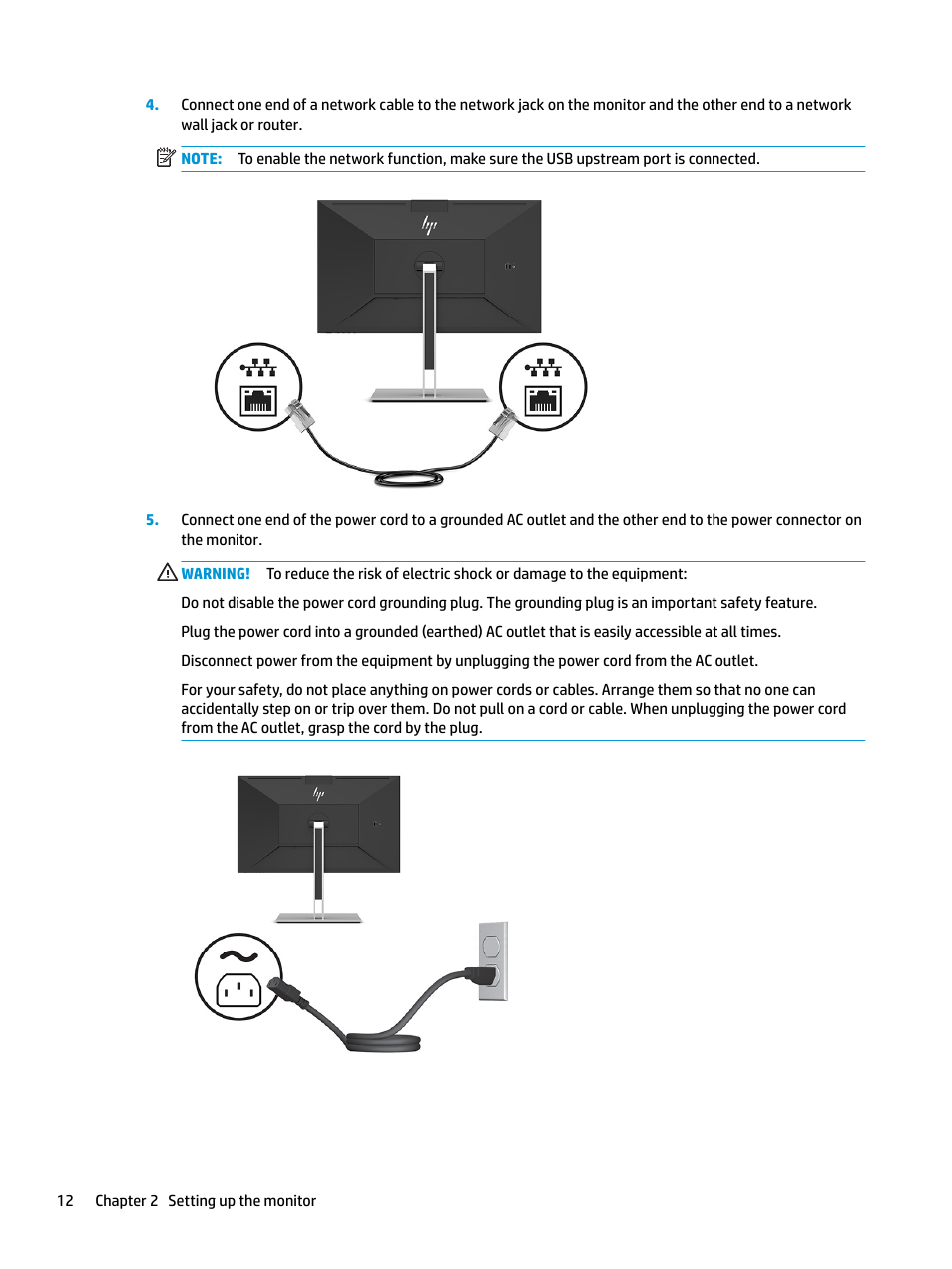 HP E27d G4 27" 16:9 Advanced Docking IPS Monitor User Manual | Page 20 / 52