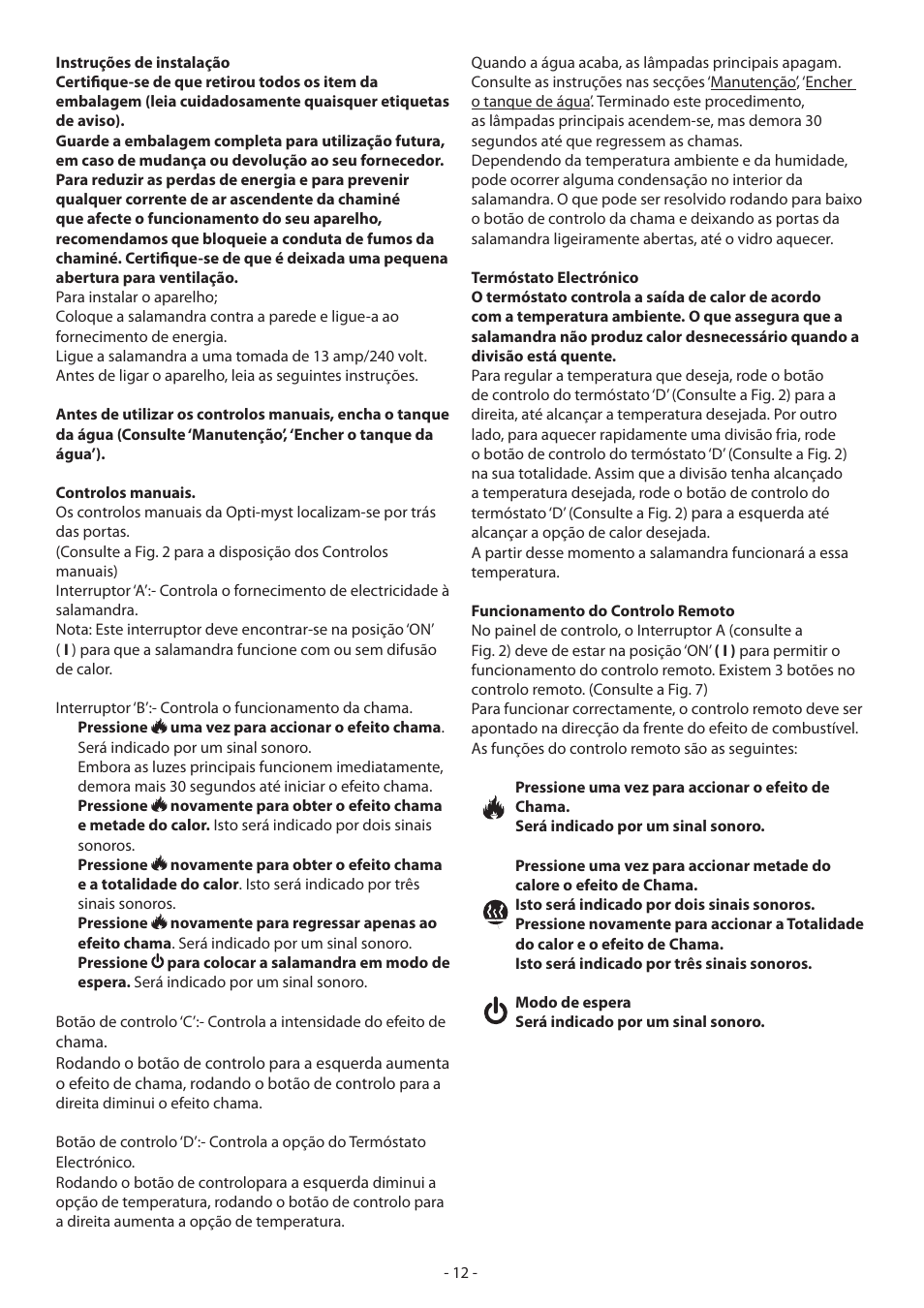 Dimplex CASSINGTON EN55014 User Manual | Page 18 / 52