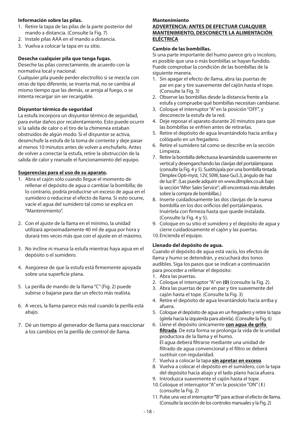 Dimplex CASSINGTON EN55014 User Manual | Page 24 / 52