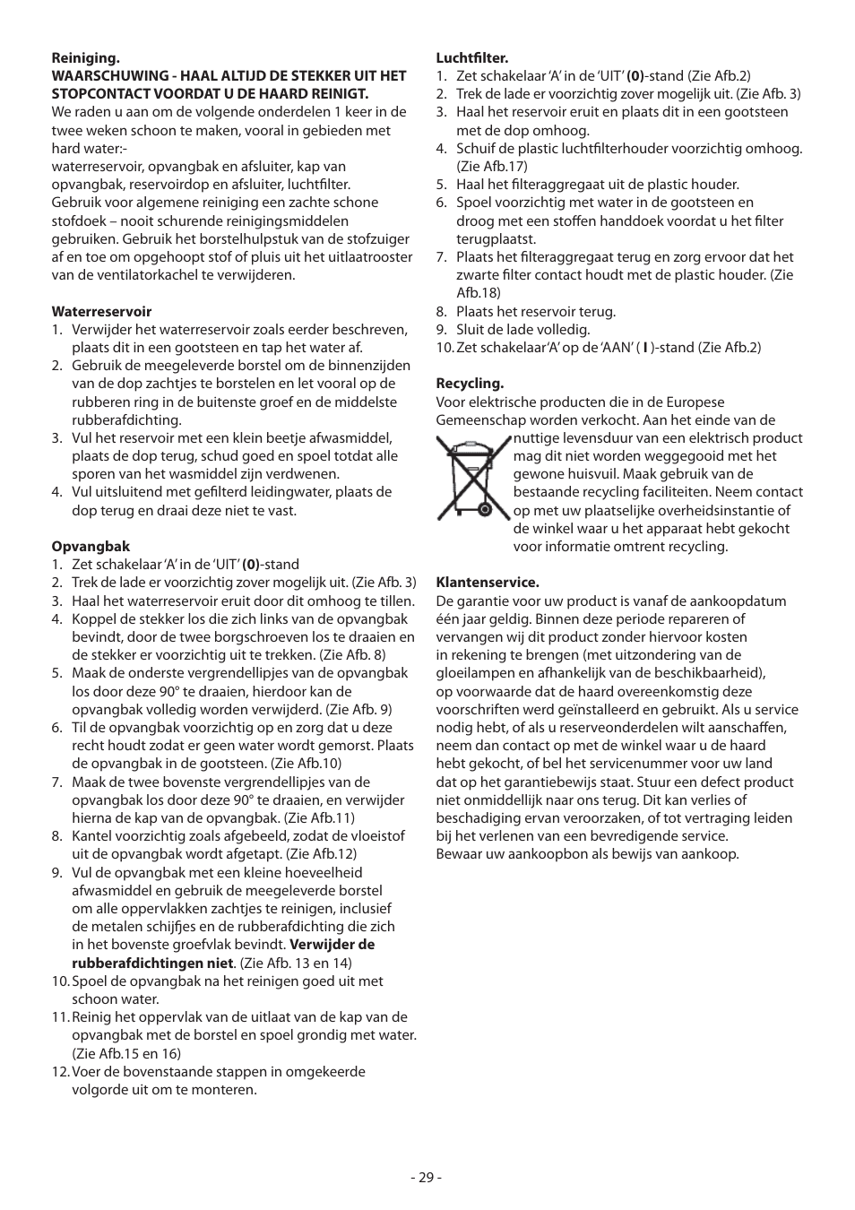 Dimplex CASSINGTON EN55014 User Manual | Page 35 / 52