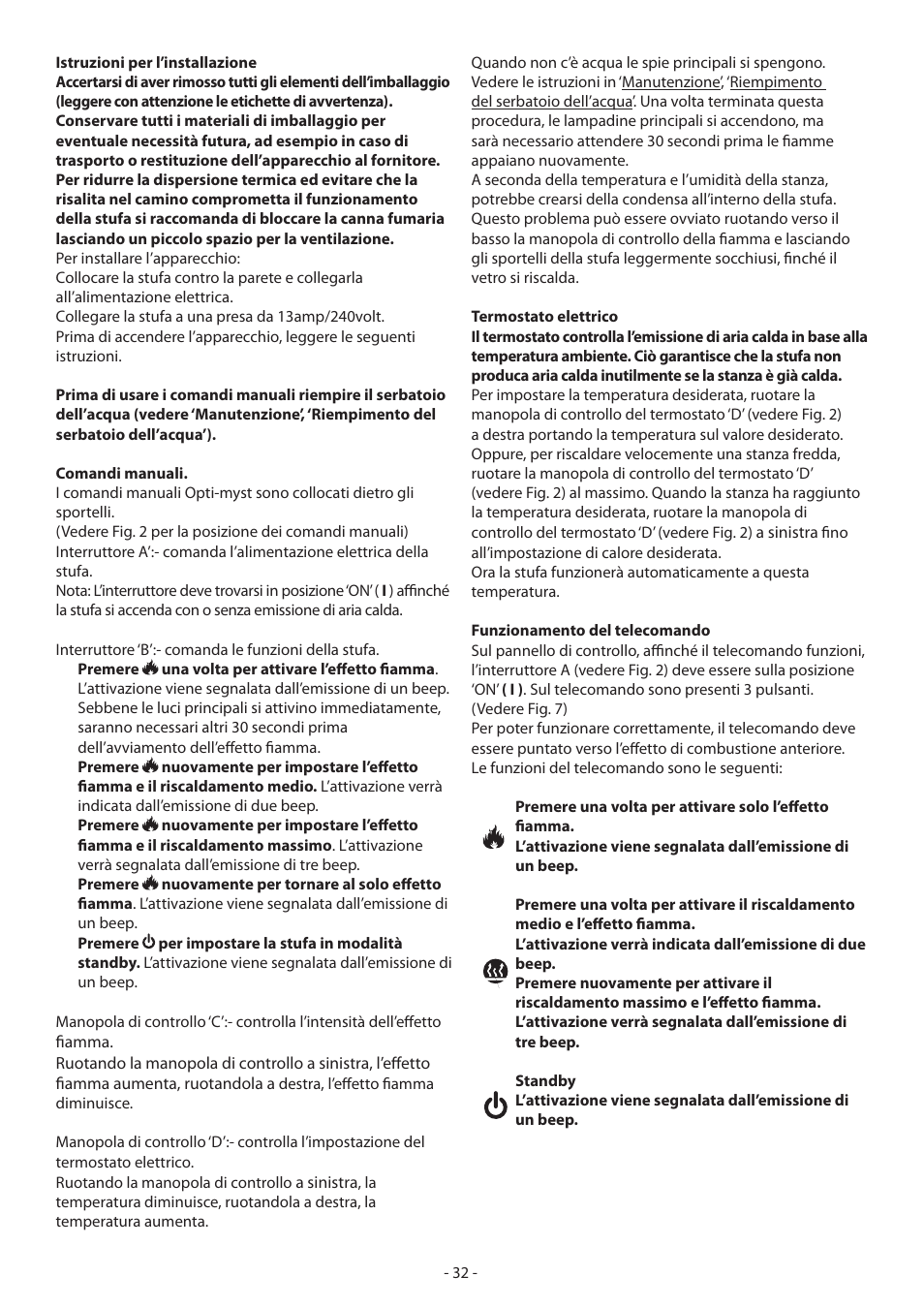 Dimplex CASSINGTON EN55014 User Manual | Page 38 / 52