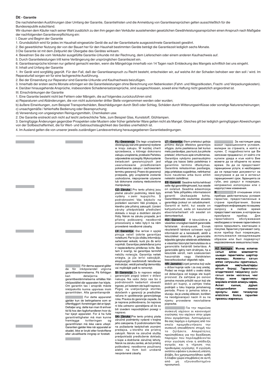 Dimplex CASSINGTON EN55014 User Manual | Page 51 / 52