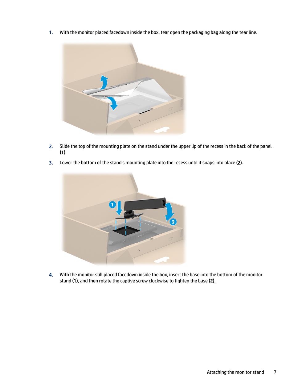 HP M24 23.8" Webcam Monitor User Manual | Page 12 / 38
