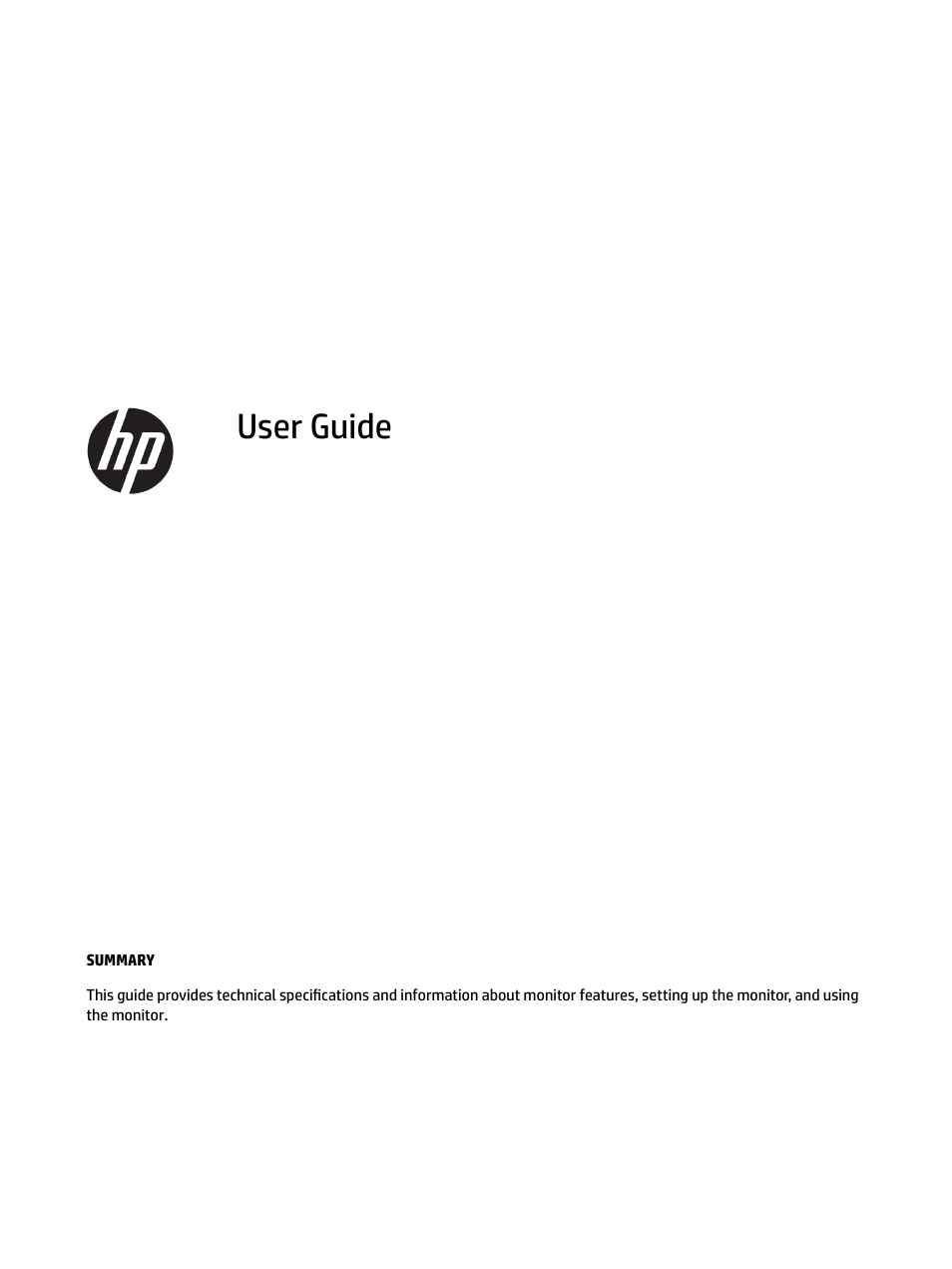 HP Z31x 31.1" 17:9 DreamColor Studio Cinema 4K IPS Display User Manual | 45 pages