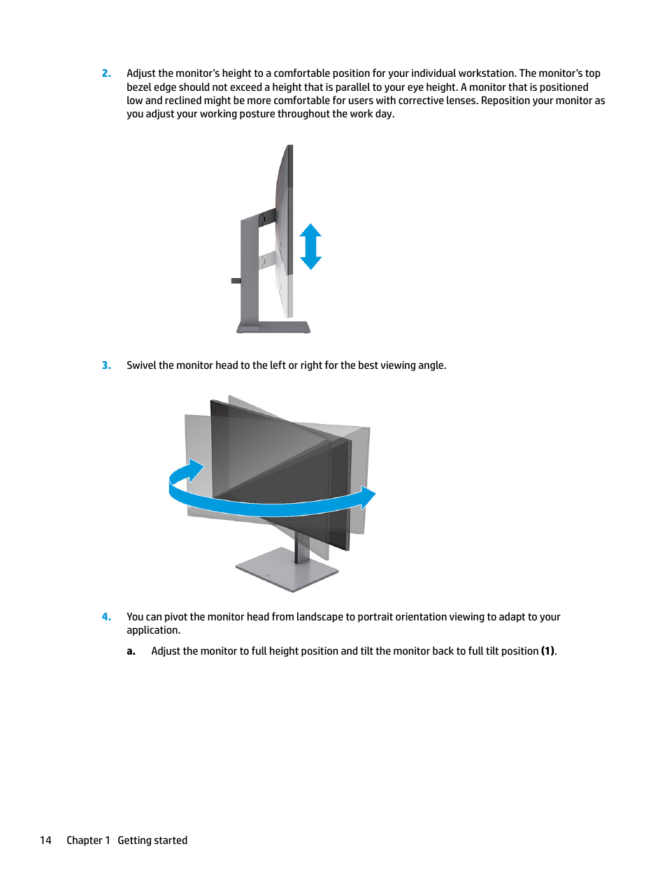 HP Z31x 31.1" 17:9 DreamColor Studio Cinema 4K IPS Display User Manual | Page 22 / 45