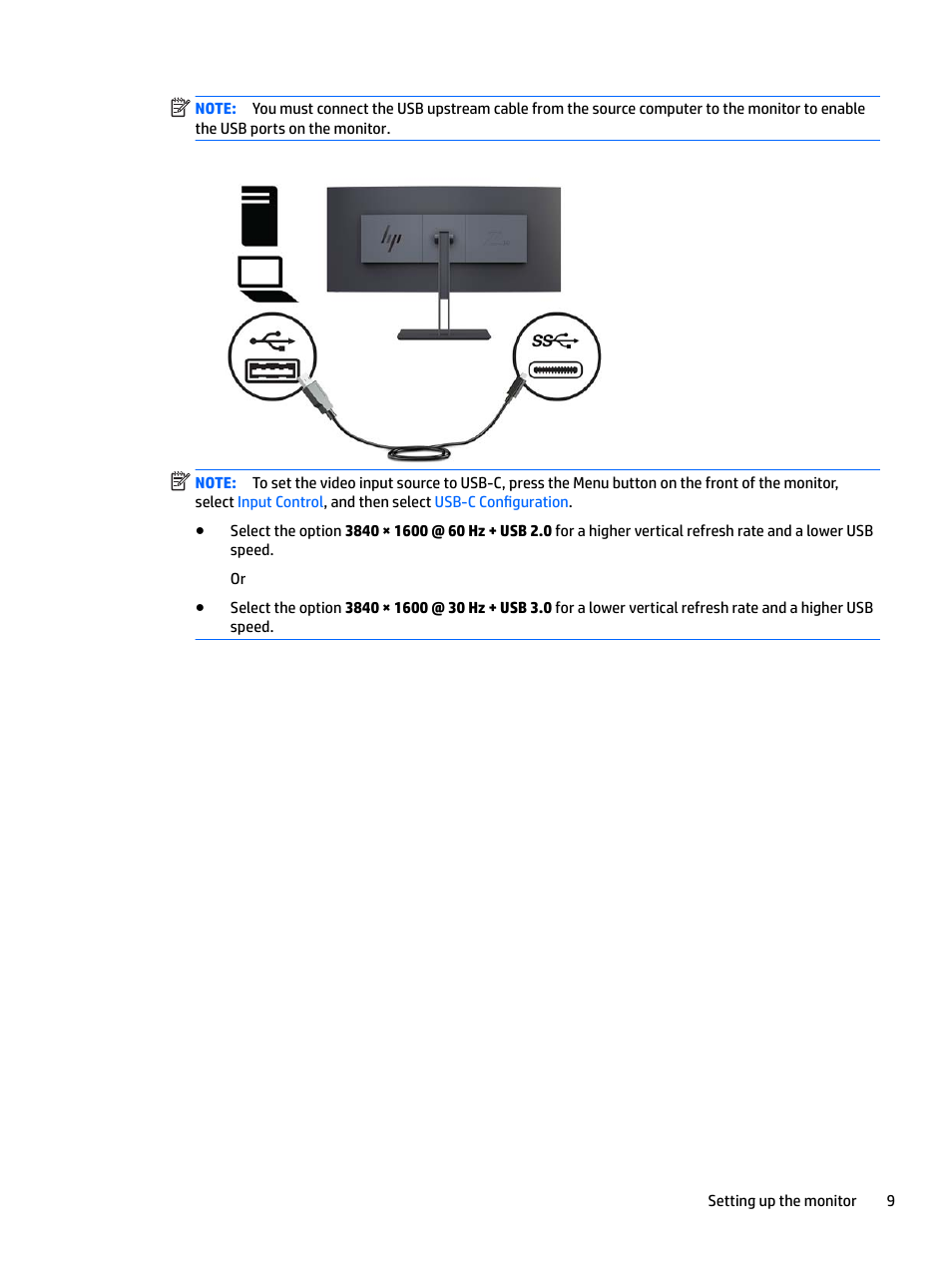 HP Z38c 37.5" 21:9 Curved IPS Monitor (Smart Buy) User Manual | Page 15 / 30