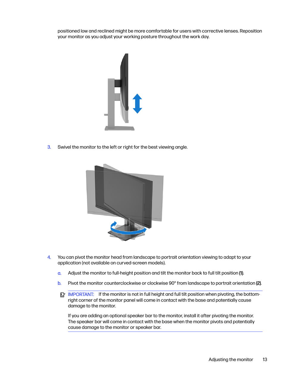 HP OMEN 32q 31.5" QHD HDR 165 Hz Gaming Monitor User Manual | Page 18 / 47