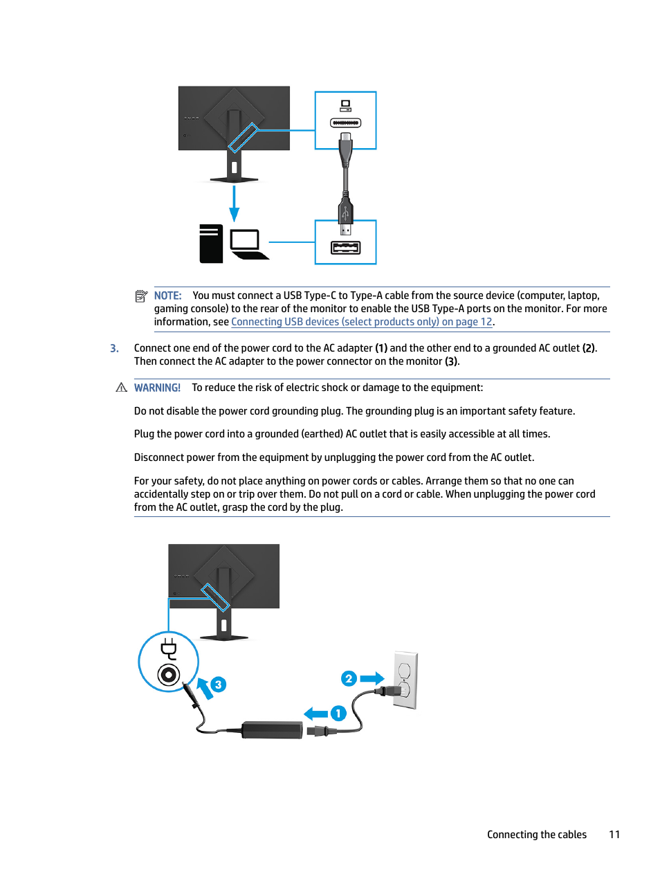 HP OMEN 27" 4K HDR 144 Hz Gaming Monitor User Manual | Page 16 / 38