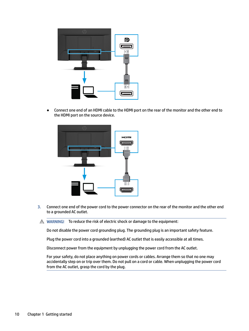 HP P24 G4 23.8" 16:9 IPS Monitor User Manual | Page 15 / 37