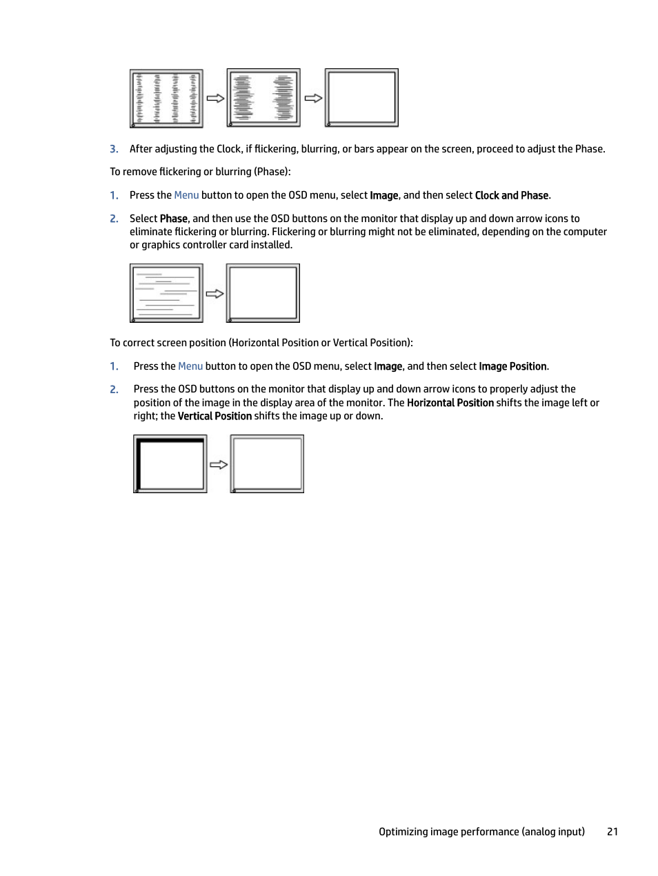 HP P24 G4 23.8" 16:9 IPS Monitor User Manual | Page 26 / 37