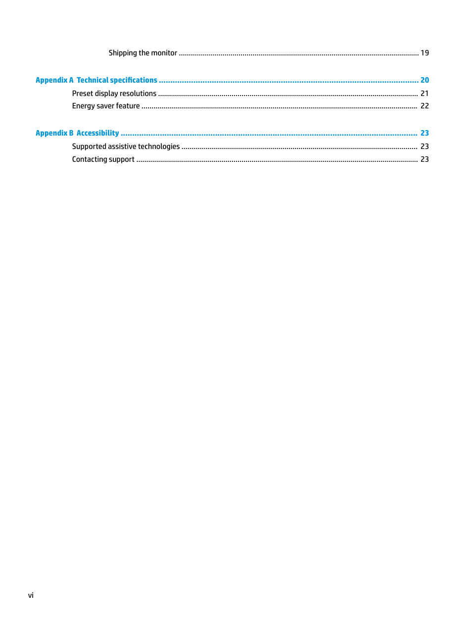 HP Z32 31.5" 16:9 4K UHD IPS Display (Smart Buy) User Manual | Page 6 / 29