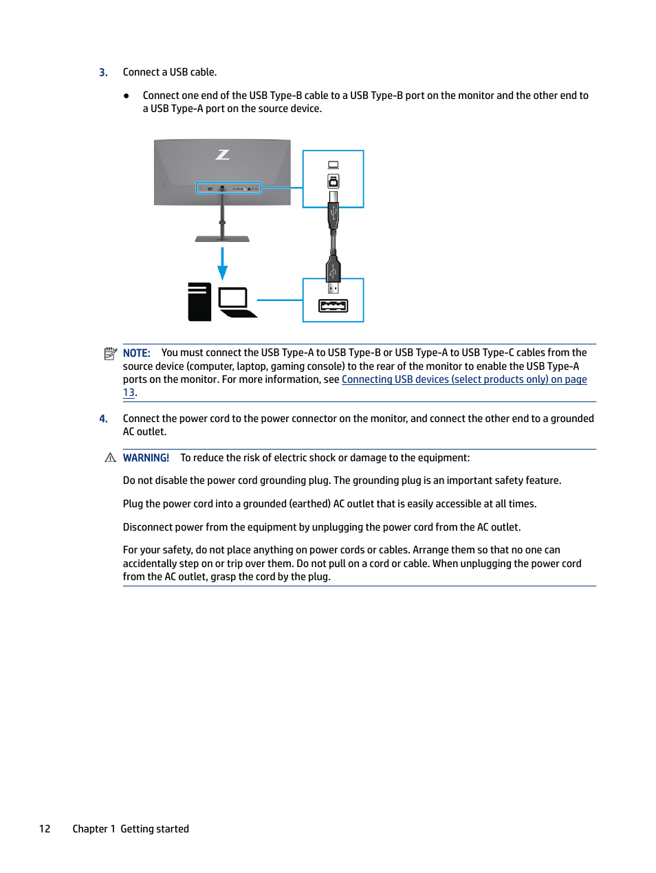 HP Z34C G3 34" 21:9 Curved WQHD IPS Monitor User Manual | Page 17 / 45