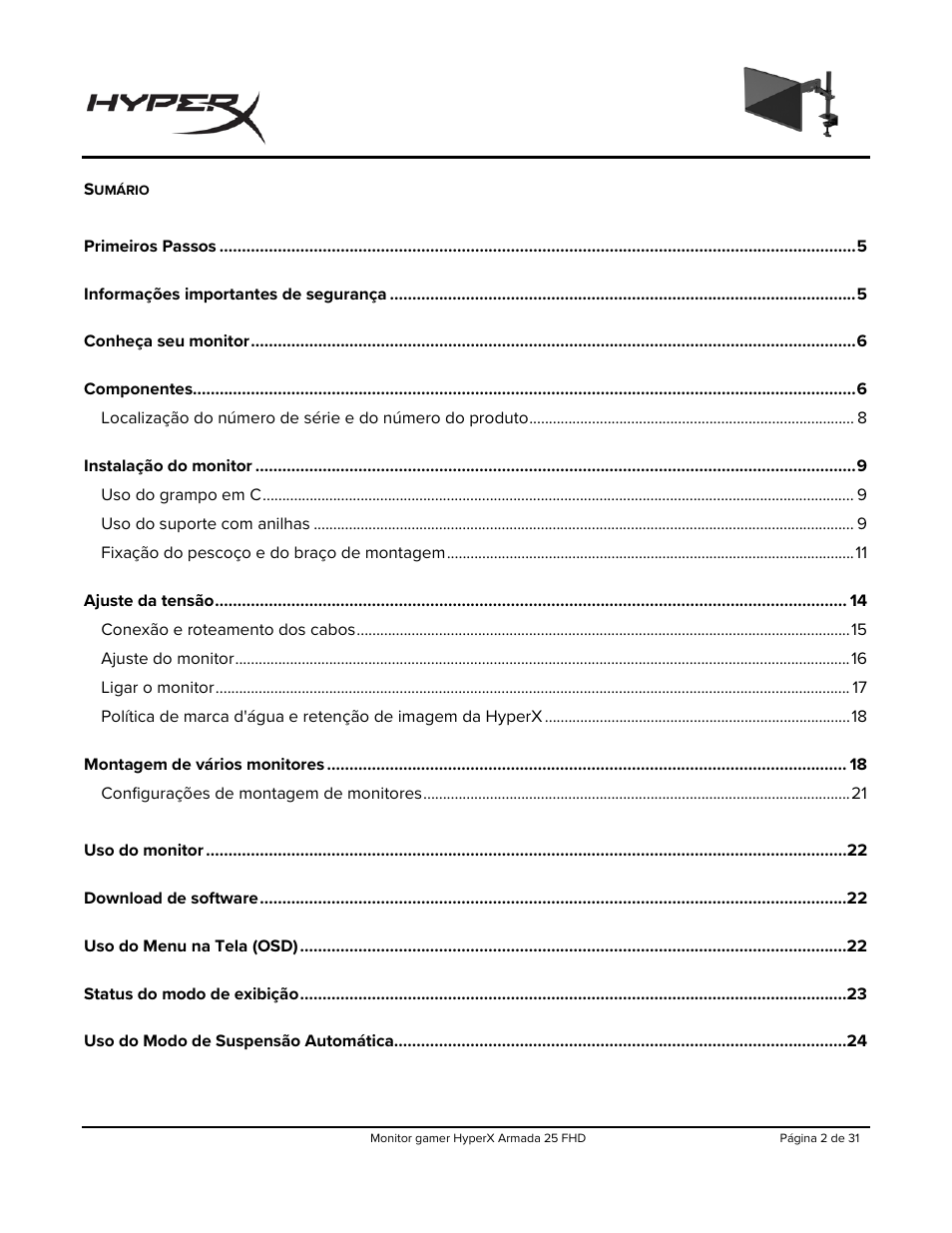 HyperX Armada 25 24.5" 240 Hz Gaming Monitor User Manual | Page 158 / 499