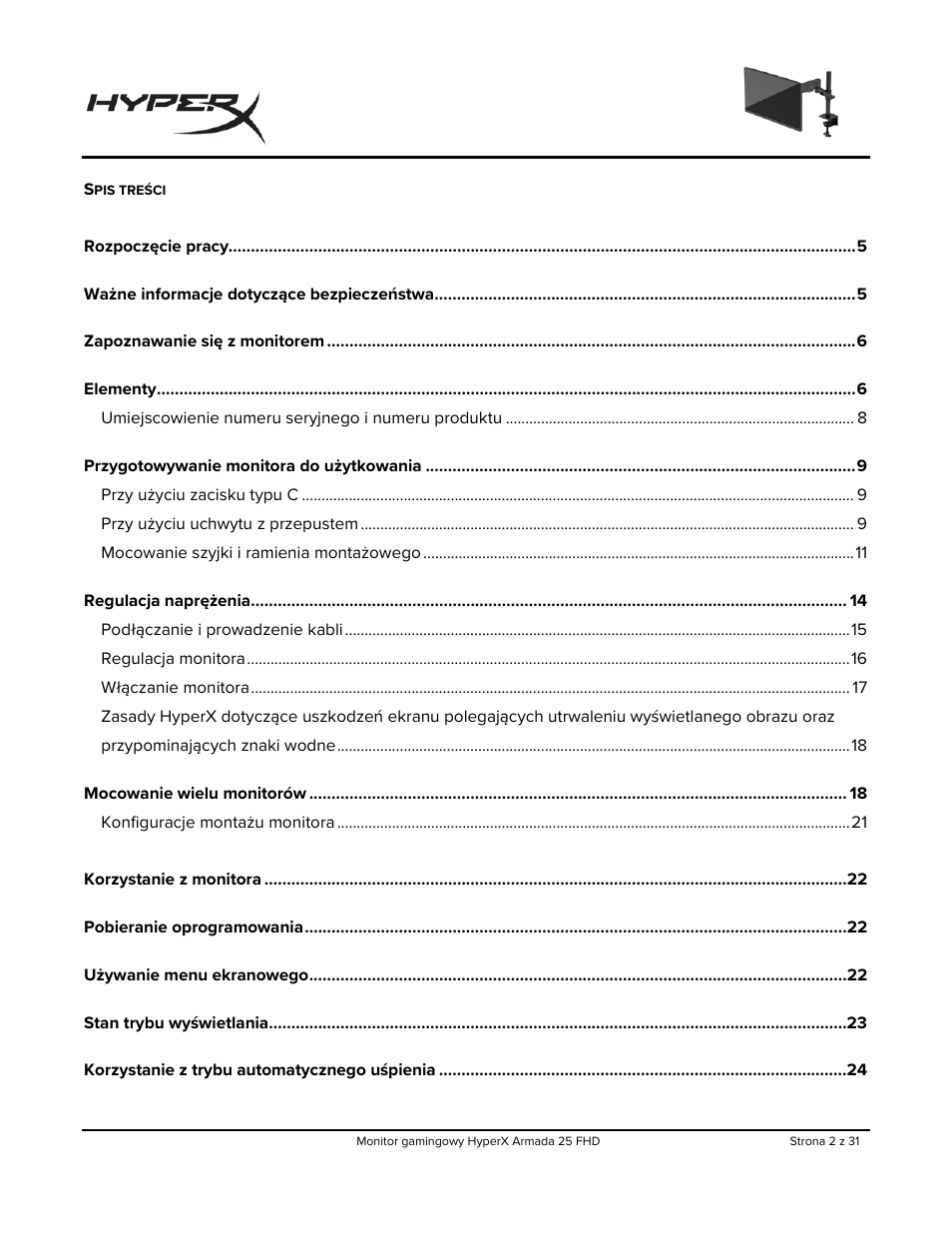 HyperX Armada 25 24.5" 240 Hz Gaming Monitor User Manual | Page 189 / 499