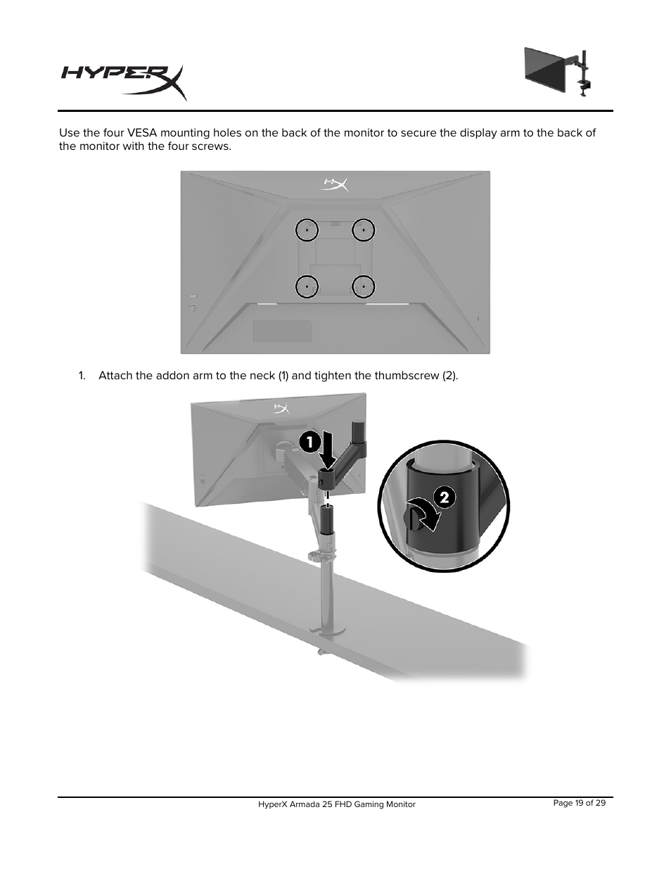 HyperX Armada 25 24.5" 240 Hz Gaming Monitor User Manual | Page 20 / 499